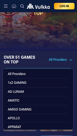 Développeurs de jeux mobiles de Vulkka Casino