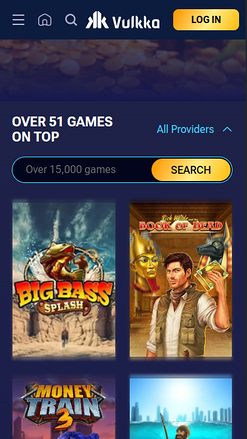 Jeux mobiles de Vulkka Casino