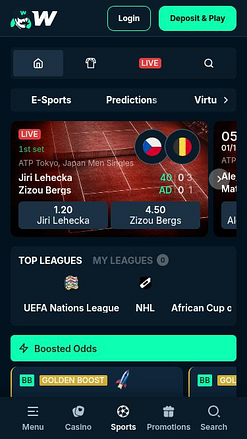 Wallacebet Casino Mobile Sports