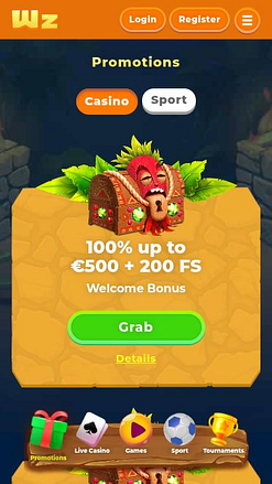 Mobile Werbeaktionen im Wazamba Casino