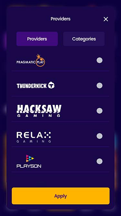 Desarrolladores de juegos móviles de Wazbee Casino