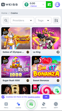 Juegos de Weiss en móvil