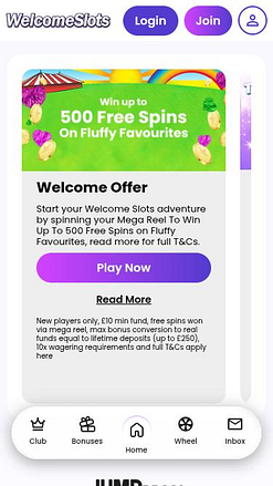Promociones de bienvenida al casino móvil Slots
