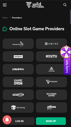 Wild Tornado Casino Mobile Game Developers