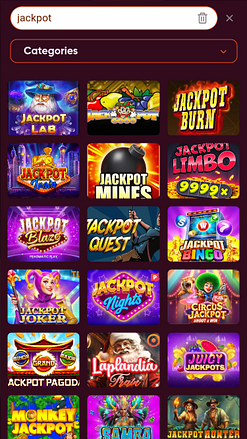 Jackpot mobile del casinò Wild Wild