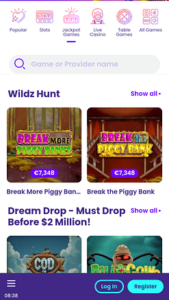 Wildz Casino Mobile Jackpot