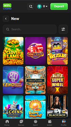 Juegos móviles de Win Casino