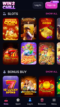 Giochi per dispositivi mobili del casinò Win2chill