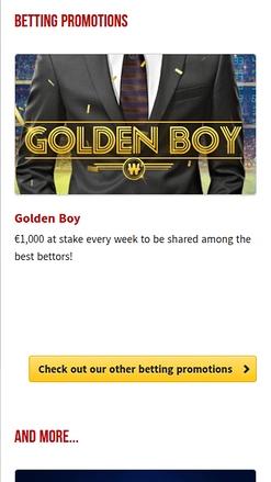 Winamax Mobile-Aktionen