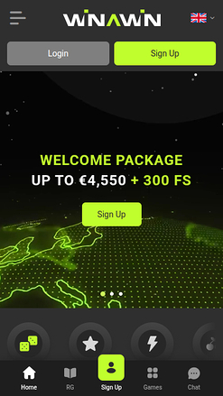  Winawin Casino Mobile Homepage