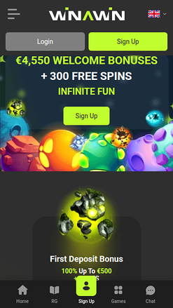 Winawin Casino Mobile Promotions