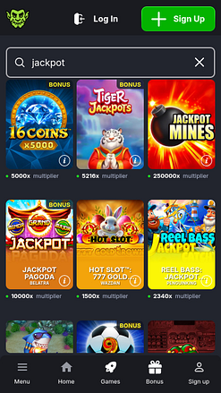 WinCraft Casino Mobile Jackpot