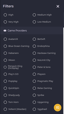 Développeurs de jeux mobiles de Winning Casino