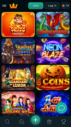 Vinci il jackpot mobile di Royal Casino