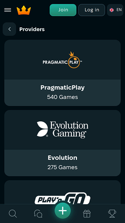 Développeurs de jeux mobiles de Wins Royal