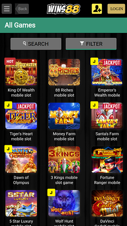 Jeux de tours gratuits mobiles du casino Wins88