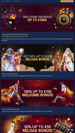 Promotions mobiles de Winscore Casino