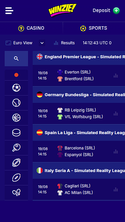 Sport mobile di Winzie