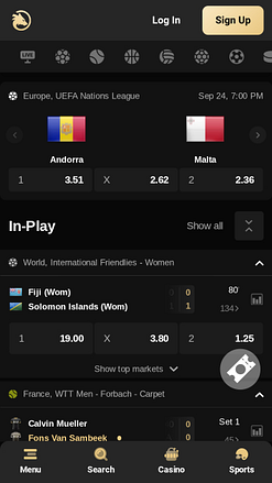 Wolf.io Casinò Mobile Scommesse Sportive