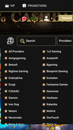 Woopwin Casino mobile Spielentwickler