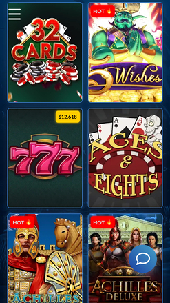 Juegos móviles de Yabby Casino