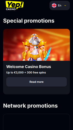 Yep Casino Promotions