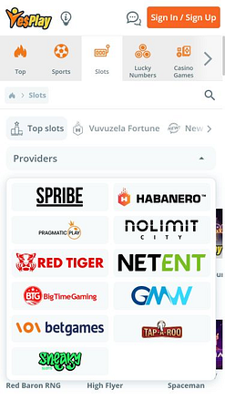 YesPlay Casino Mobile Game Developers