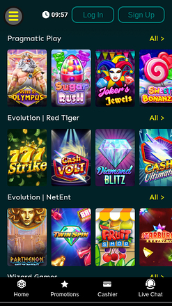 Desarrolladores de juegos móviles de Zar Casino