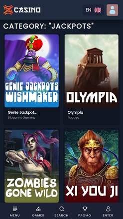 Zen Casino mobiler Jackpot