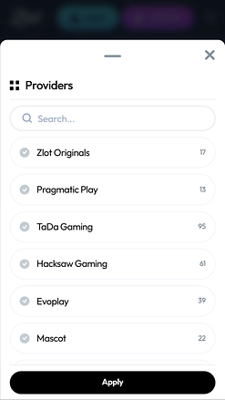 Développeurs du jeu mobile Zlot Casino