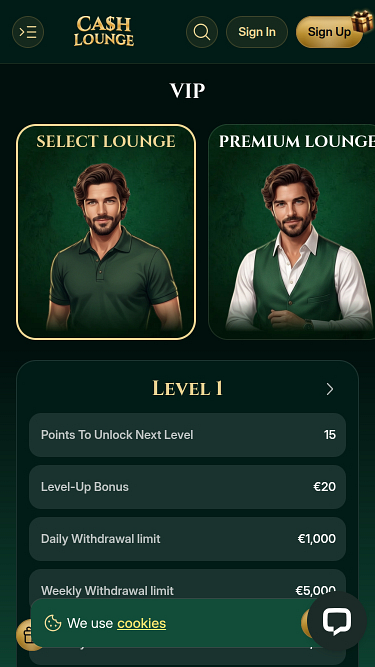 Cash Lounge Casino Mobile VIP