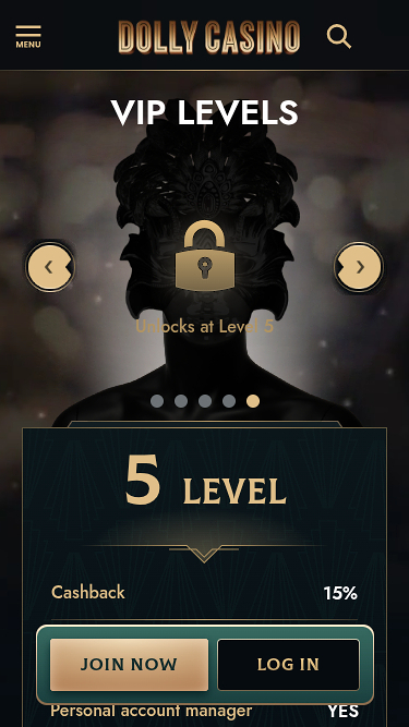 Programme VIP mobile Dolly Casino