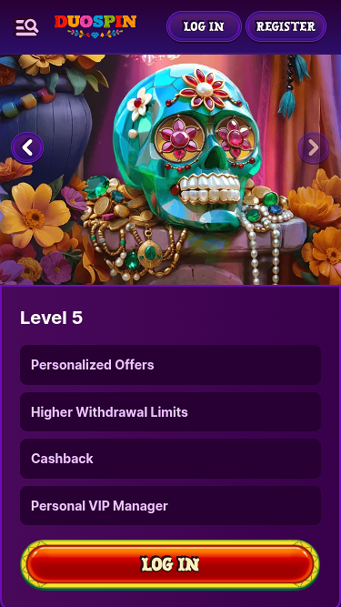 Programme VIP mobile DuoSpin Casino