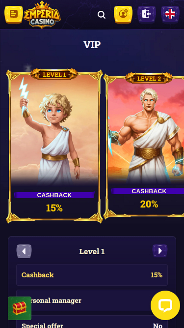 Casino Emperia Mobile VIP