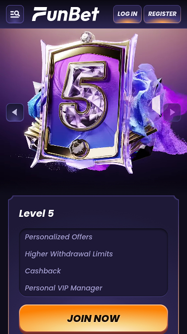 Programme VIP mobile Funbet Casino