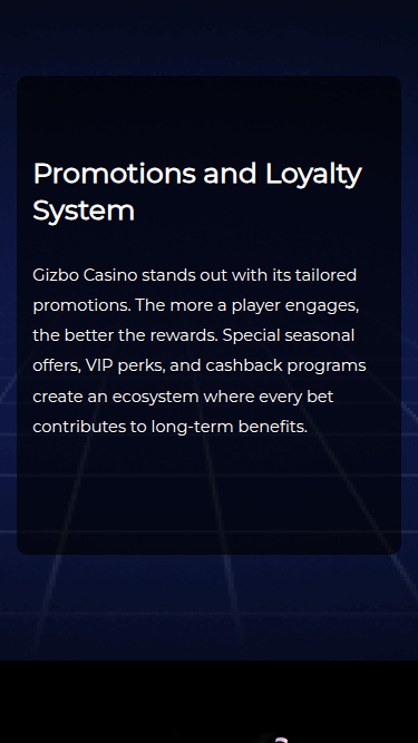 Gizbo Casino Mobile VIP-Programm
