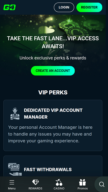 Go4Casino VIP Program