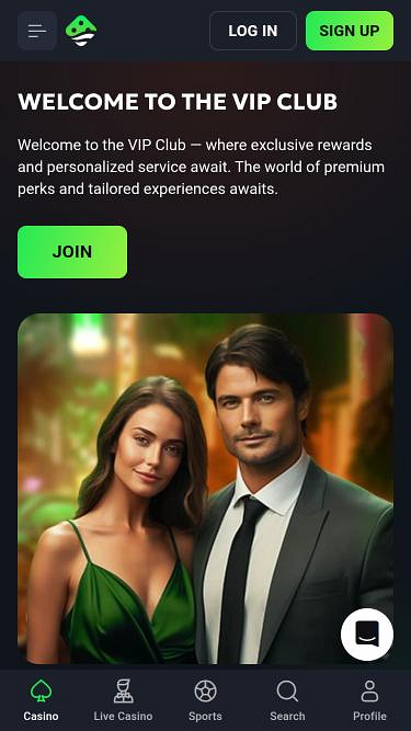Мобильная страница VIP-клиента казино LuckyWave