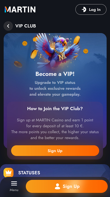 Martin Casino VIP
