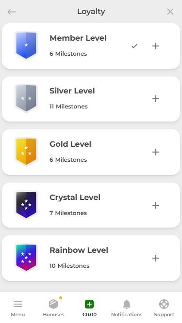 Pledoo Casino Mobile VIP Program