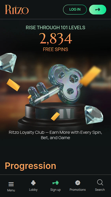Programme VIP mobile du casino Ritzo