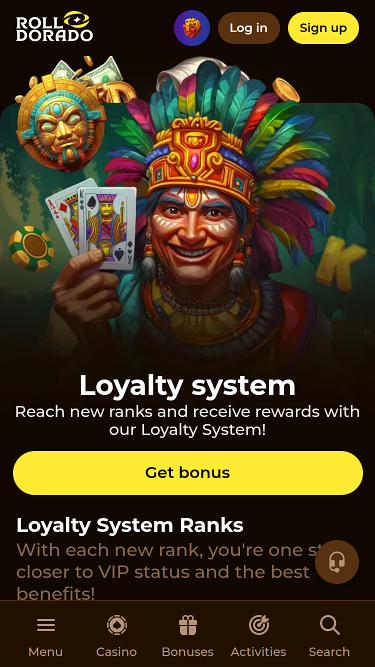 Roll Dorado Casino VIP Program