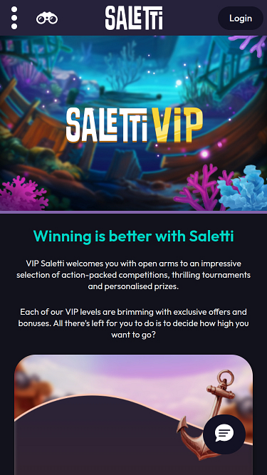 Saletti Casino Mobile VIP