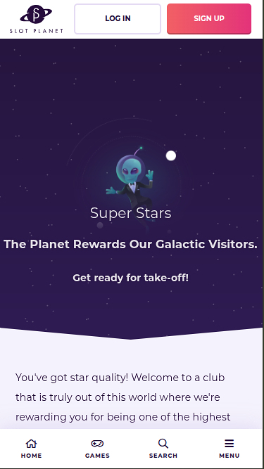 Slot Planet Casino Mobile VIP Program