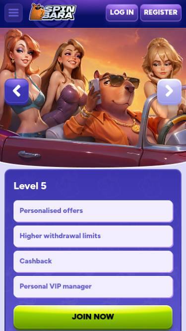 Programma VIP di Spinbara Casino