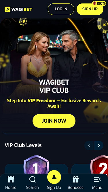 ワギベットカジノVIPモバイルページ