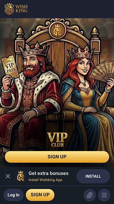 Wishking Casino Mobile VIP