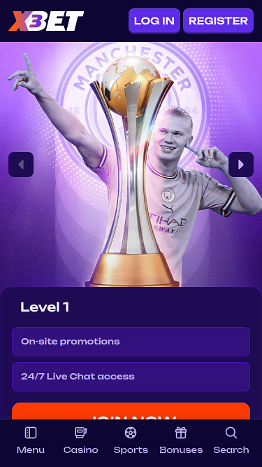 X3bet Casino Mobile VIP
