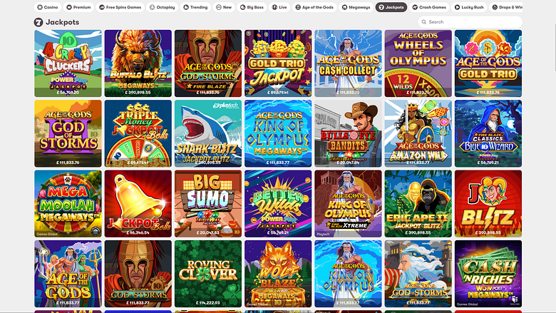 Jackpot de escritorio del casino 10Bet