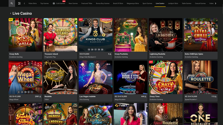 Crupier en vivo de escritorio de 18Bet Casino